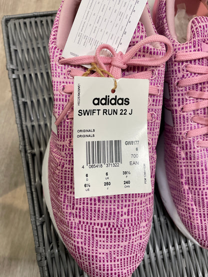 Adidas New in Box Pink Swift Run 22 Running Shoes Trainers UK 6