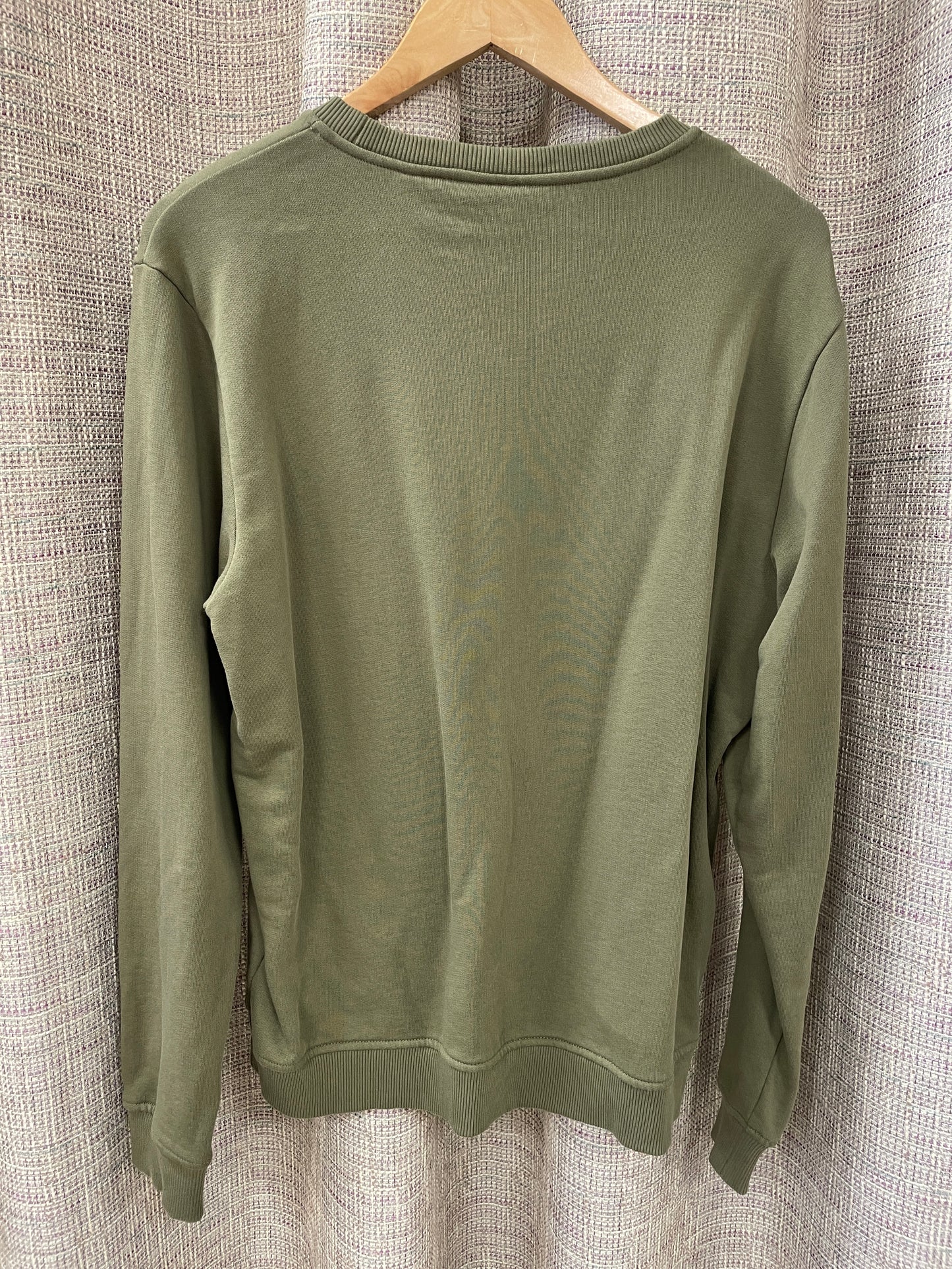 Belstaff Khaki Green Jefferson Sweatshirt Jumper Large