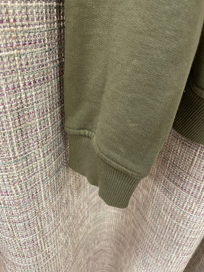Belstaff Khaki Green Jefferson Sweatshirt Jumper Large
