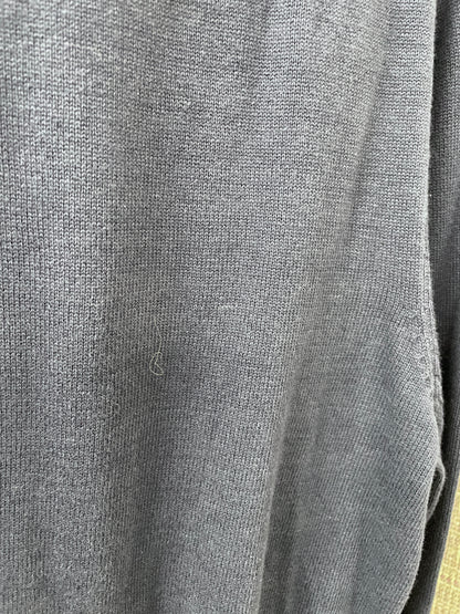Gant New with Tags Navy Blue Half Zip Knitted Jumper Large