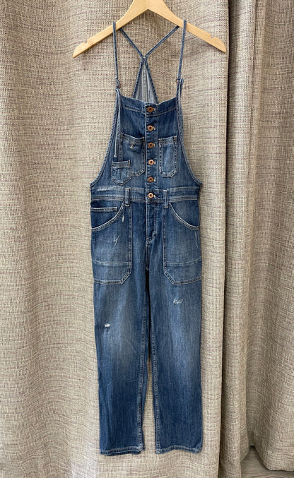 Pilcro at Anthropologie Distressed Denim Jeans Dungarees Size 26 Small