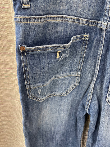 Pilcro at Anthropologie Distressed Denim Jeans Dungarees Size 26 Small