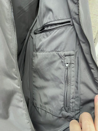 Emporio Armani Grey Lightweight Jacket Medium