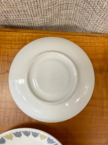 Rorstrand Sweden Vintage 1950s 1960s Marianne Westman Party Saucers Set of 4