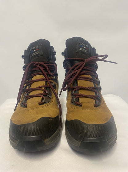 Forclaz Brown Walking Boots Waterproof Trek 100 UK Size 6/39