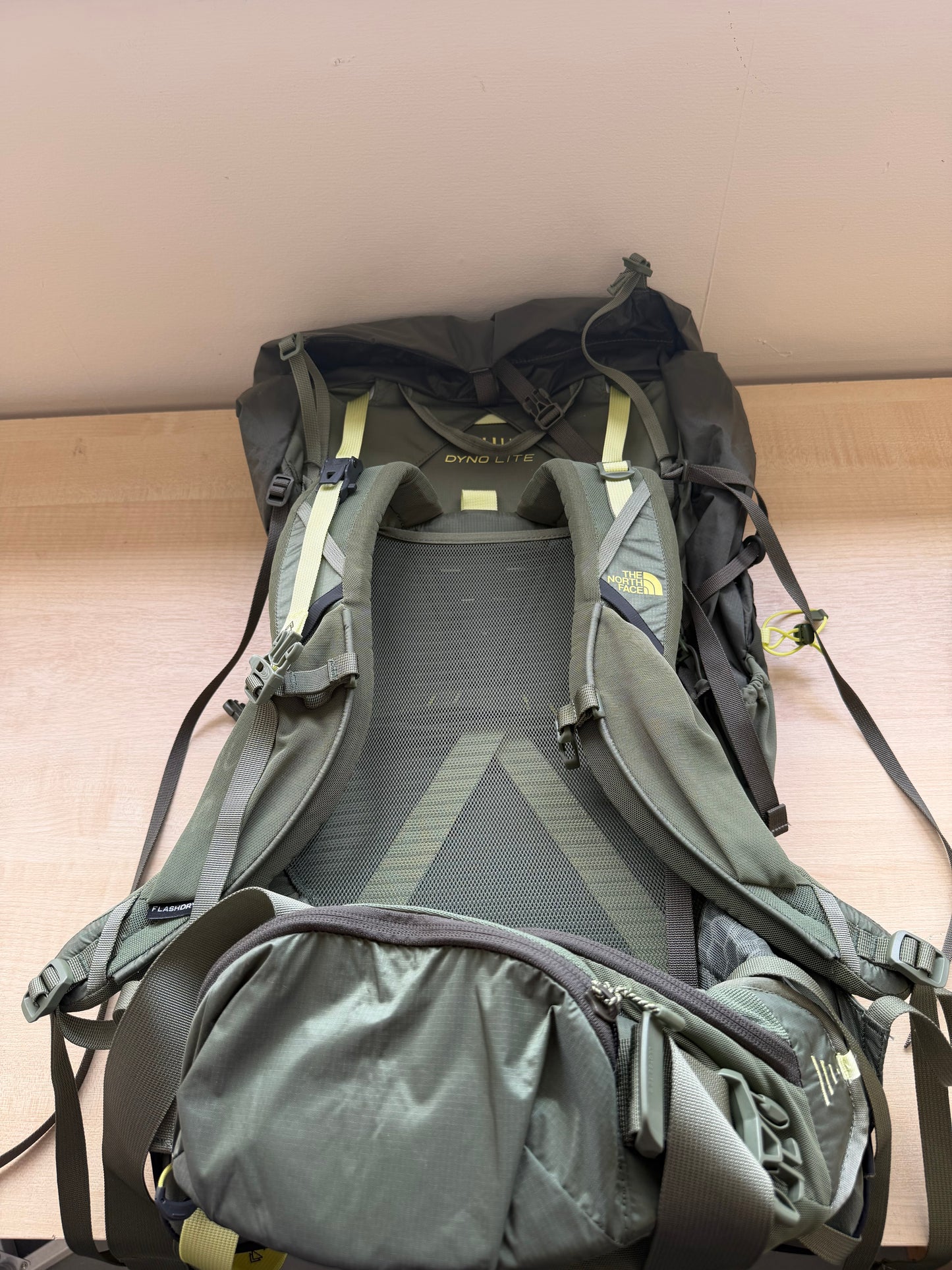 The North Face - Banchee 50L Hiking Backpack (Green)