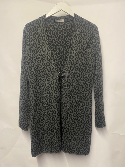 Betty Barclay Grey Leopard Cardigan 12