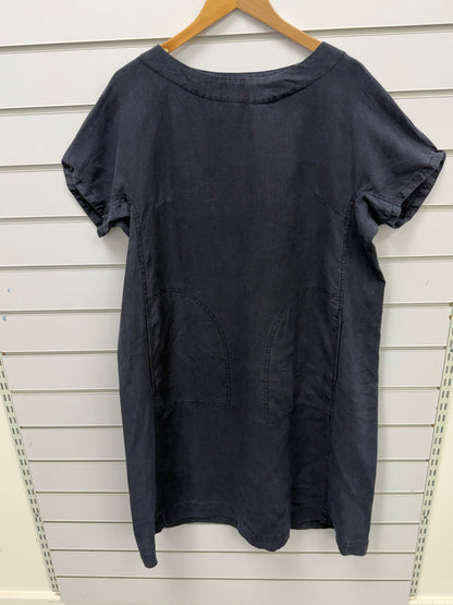 Seasalt Cornwall Navy Pri Mary Dress - Size 16