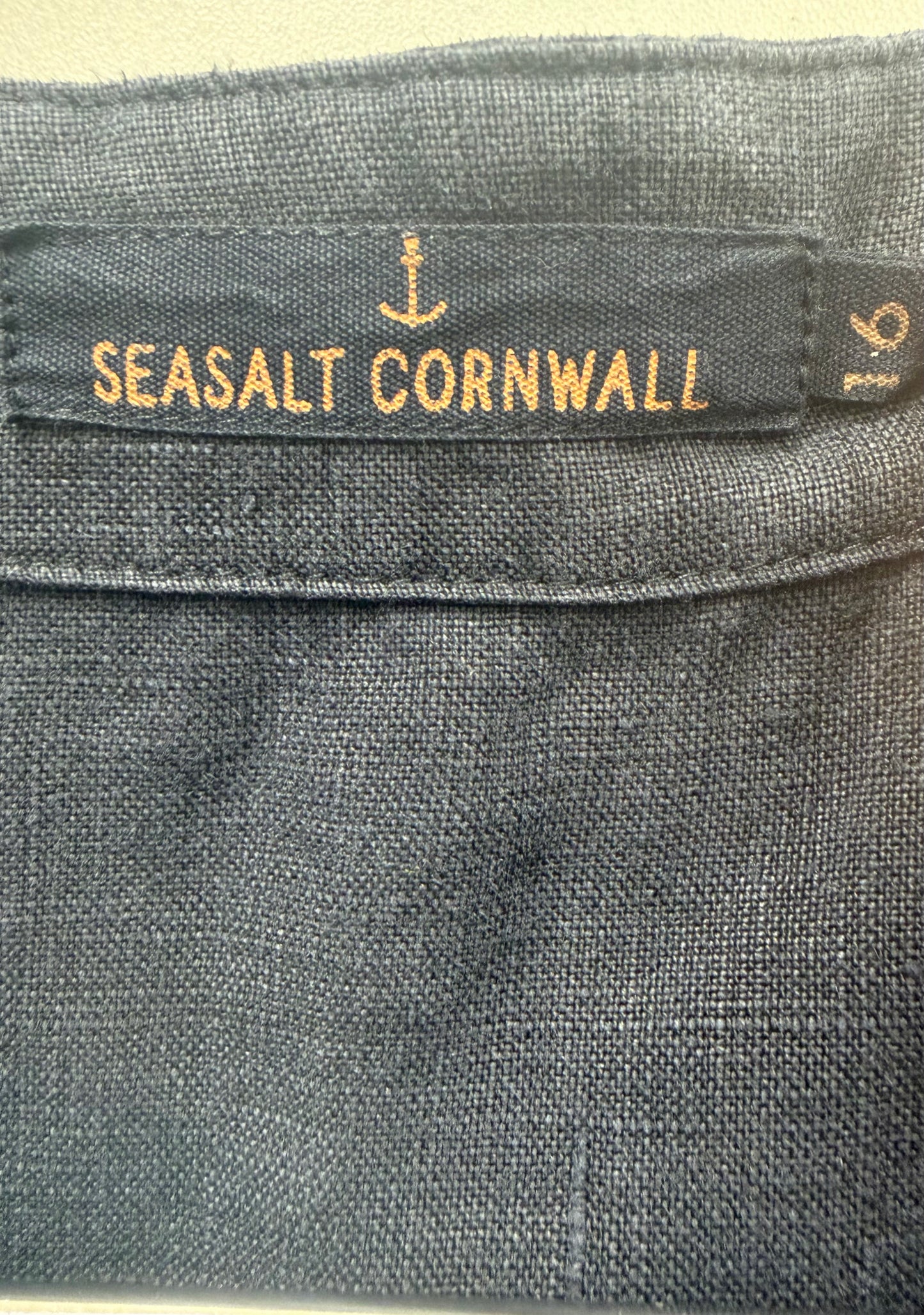 Seasalt Cornwall Navy Pri Mary Dress - Size 16