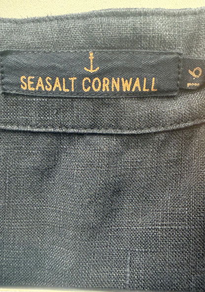 Seasalt Cornwall Navy Pri Mary Dress - Size 16
