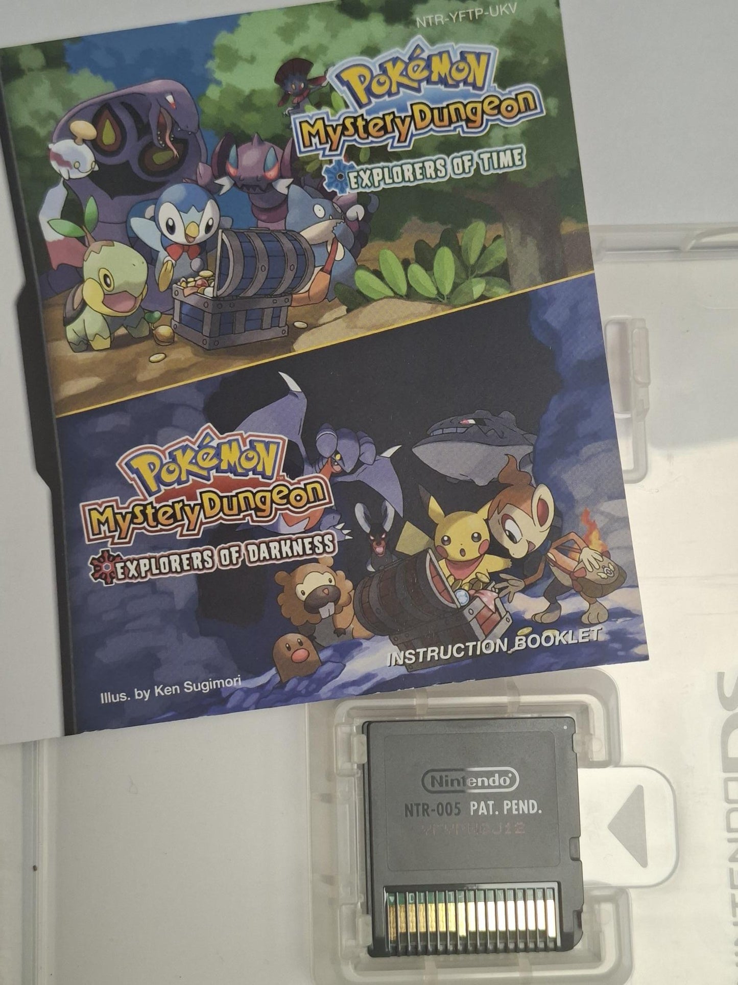 Pokémon Mystery Dungeon: Explorers of Darkness DS with Box and Manual