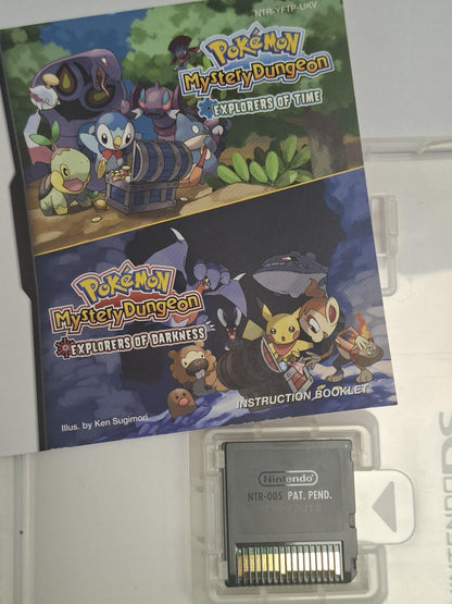 Pokémon Mystery Dungeon: Explorers of Darkness DS with Box and Manual