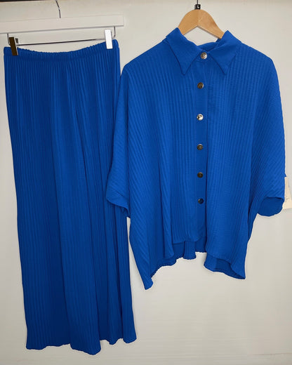 BNWT Italian Blue Loungewear Set Large