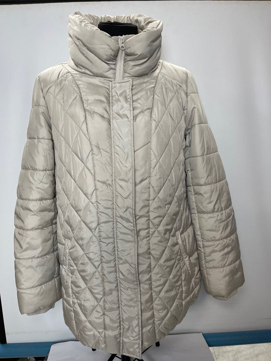 Mamalicious Beige Padded Jacket Large