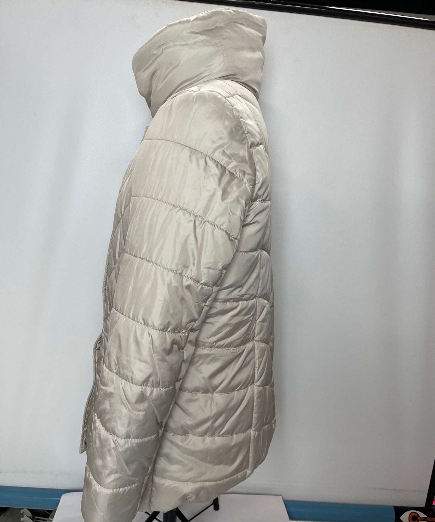 Mamalicious Beige Padded Jacket Large