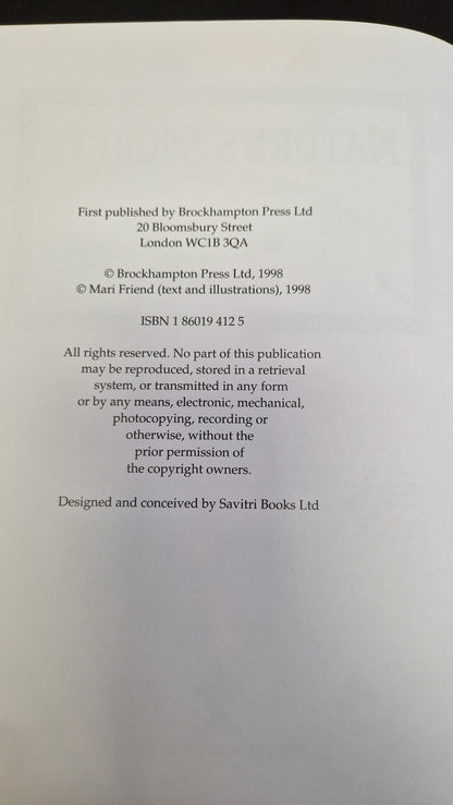 Natures Secrets By Mari Friend