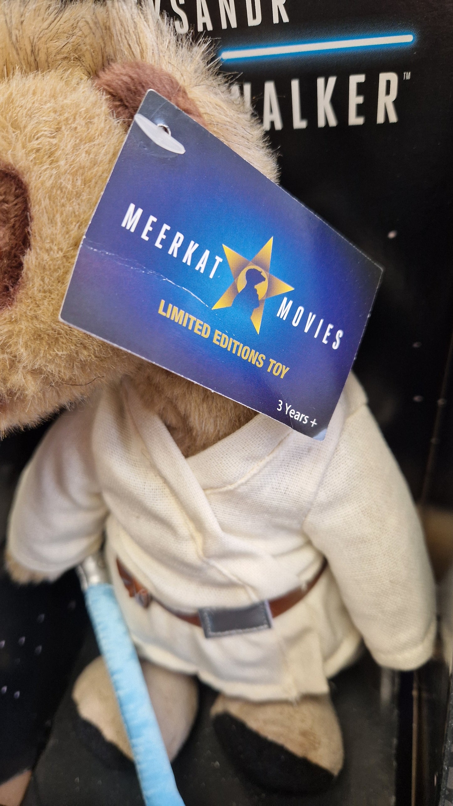 Star Wars Luke Skywalker Meerkat with Certification