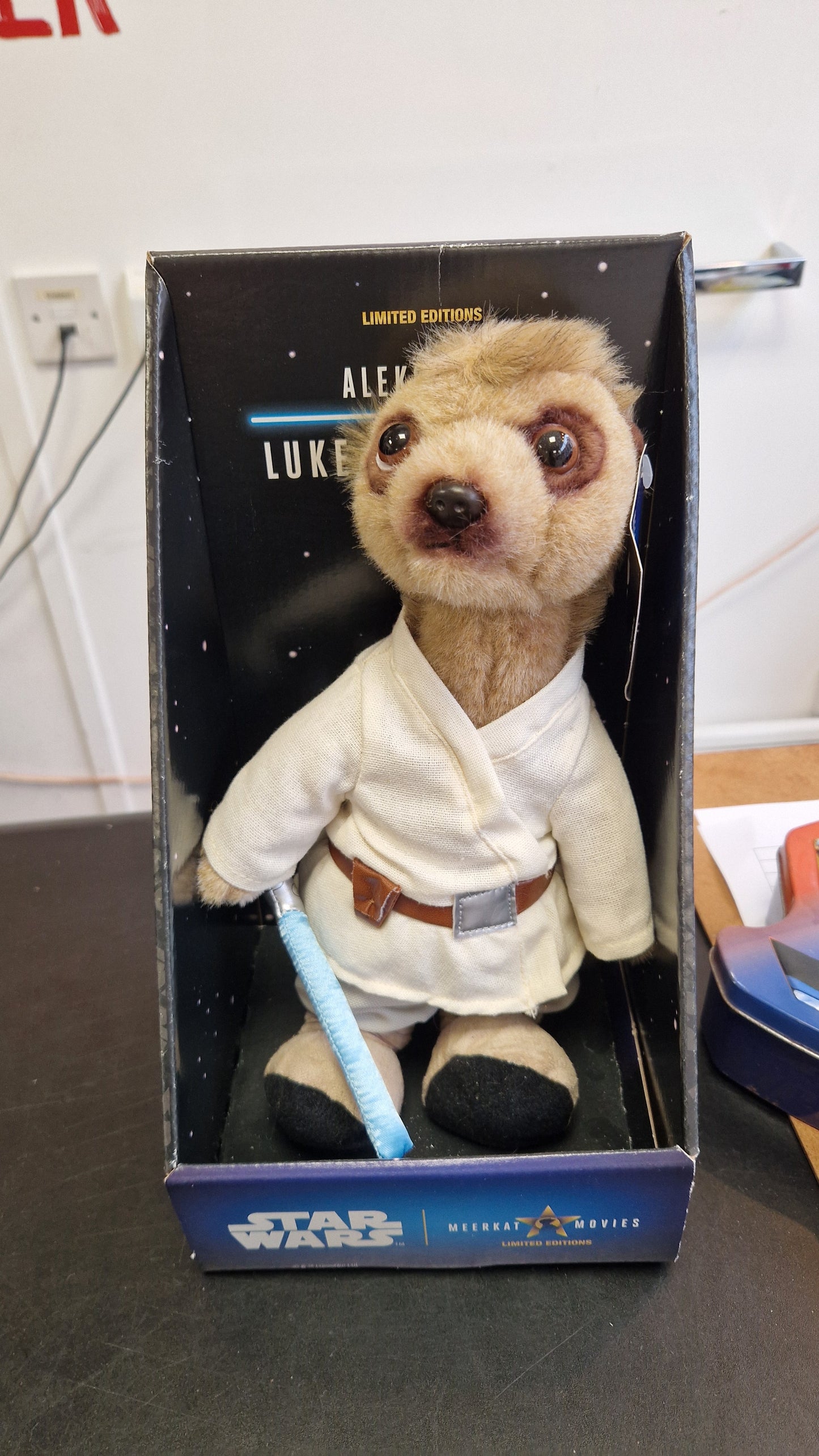 Star Wars Luke Skywalker Meerkat with Certification