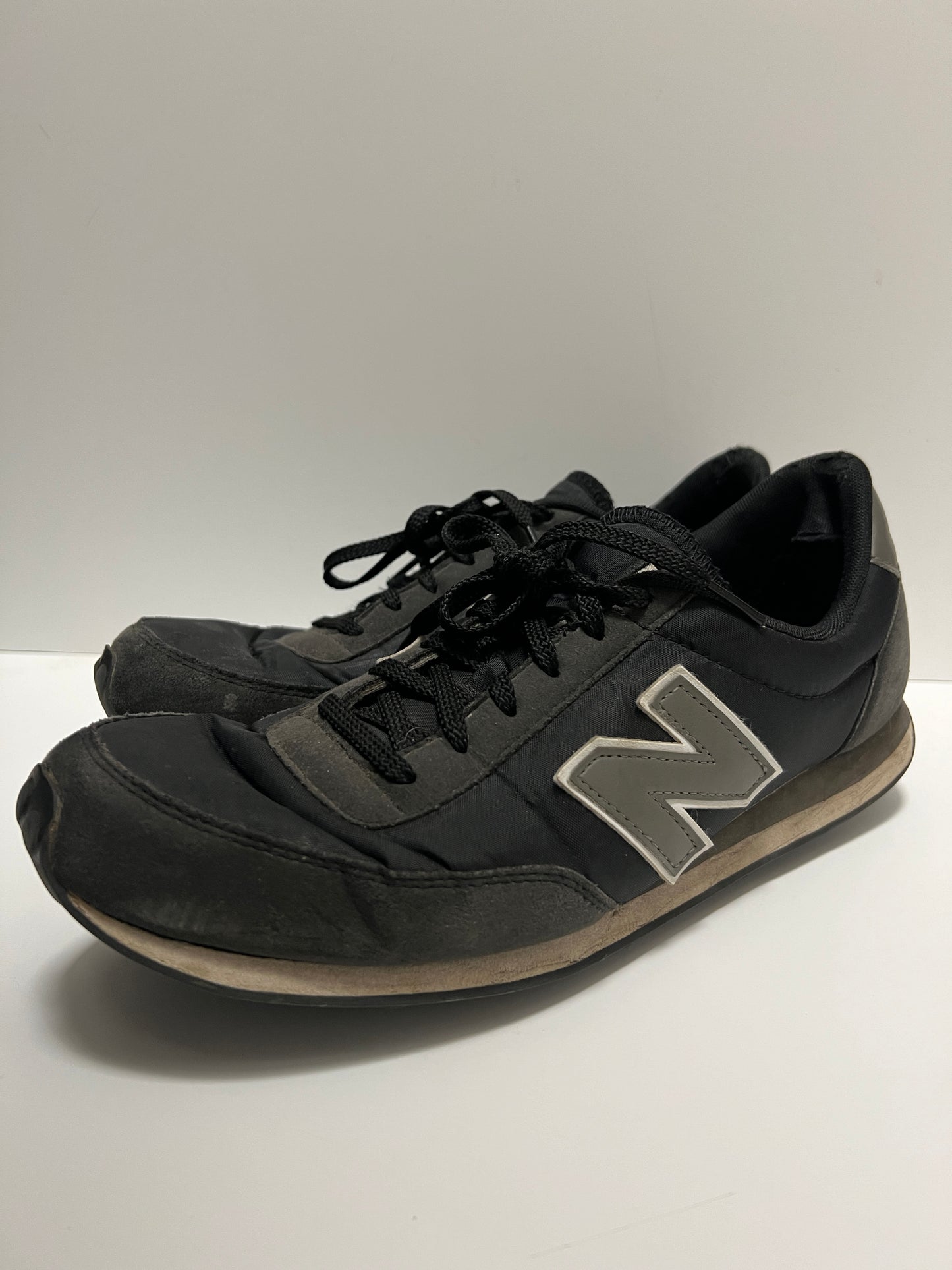 New Balance 410 Black Suede Trainers Size 10