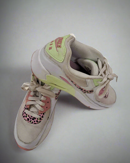 Nike Air Max 90 Pink / Barely Volt UK Size 6