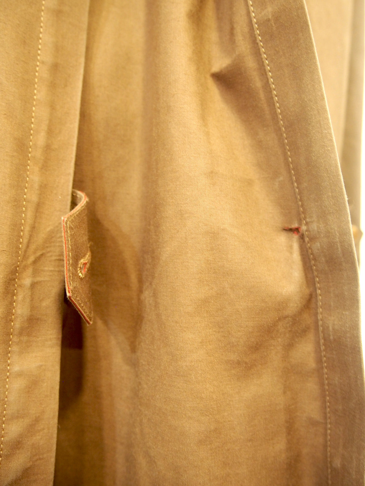 Vintage Burberry London waterproof trench coat w/ check liner - Rubber cotton - UK12