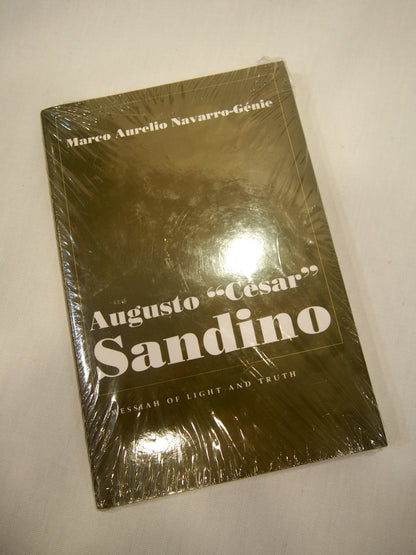 Augusto "Cesar" Sandino by Marco Aurelio Navarro-Genie rare hardback book