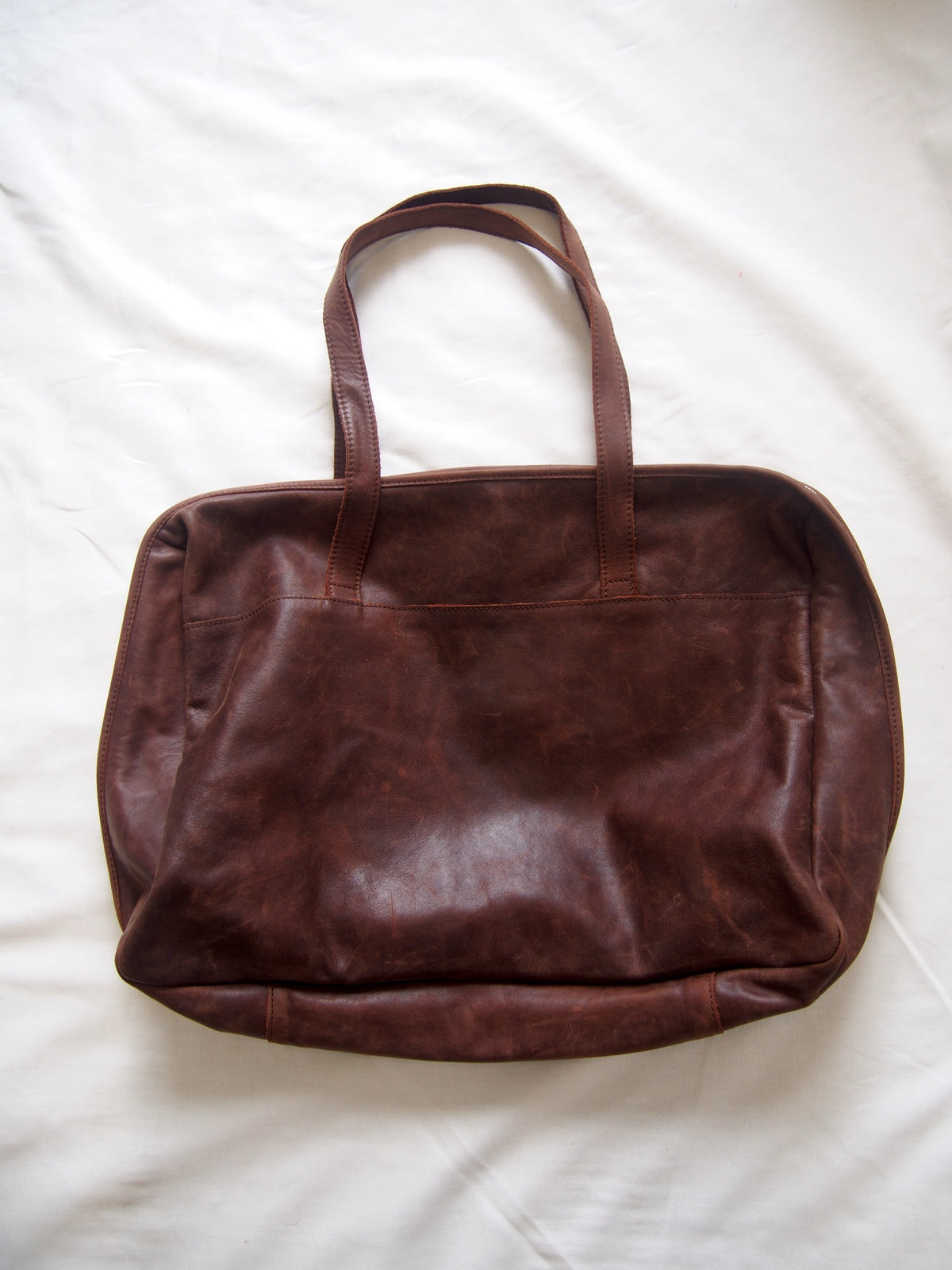 Officine904 36Ore large brown leather bag / holdall - Italy