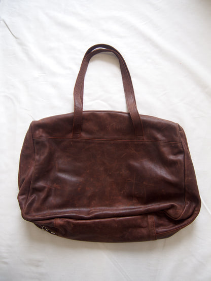 Officine904 36Ore large brown leather bag / holdall - Italy