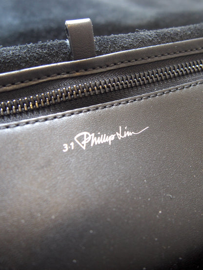 3.1 Phillip Lim large black leather 31 hour tote bag - Excellent