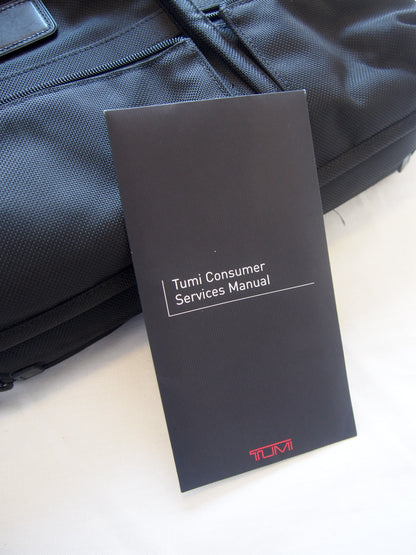 Tumi Alpha FXT Ballistic nylon briefcase - Expandable - Black