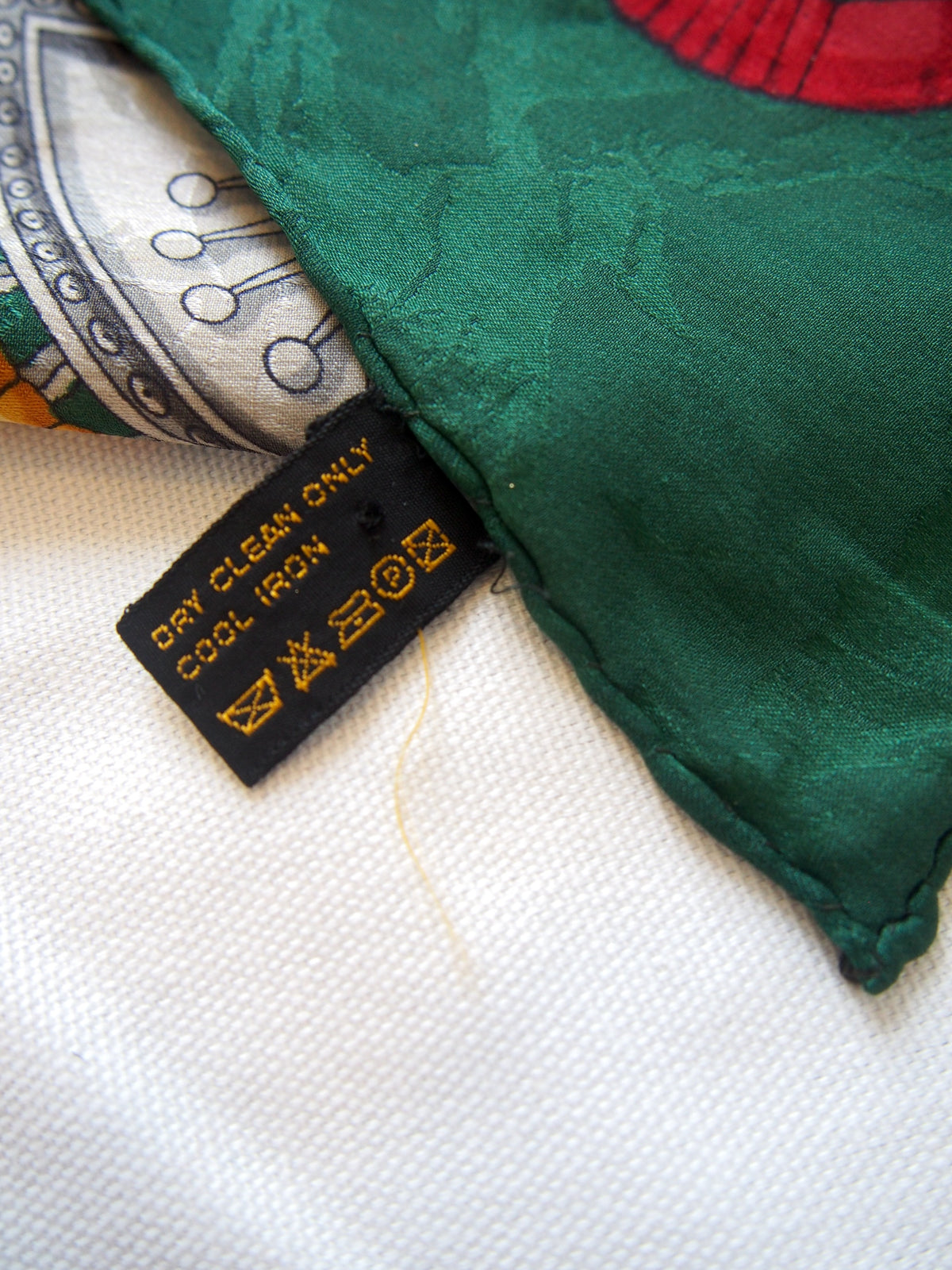 Vintage Rolex 100% silk scarf - Made in Italy - Classic watch design