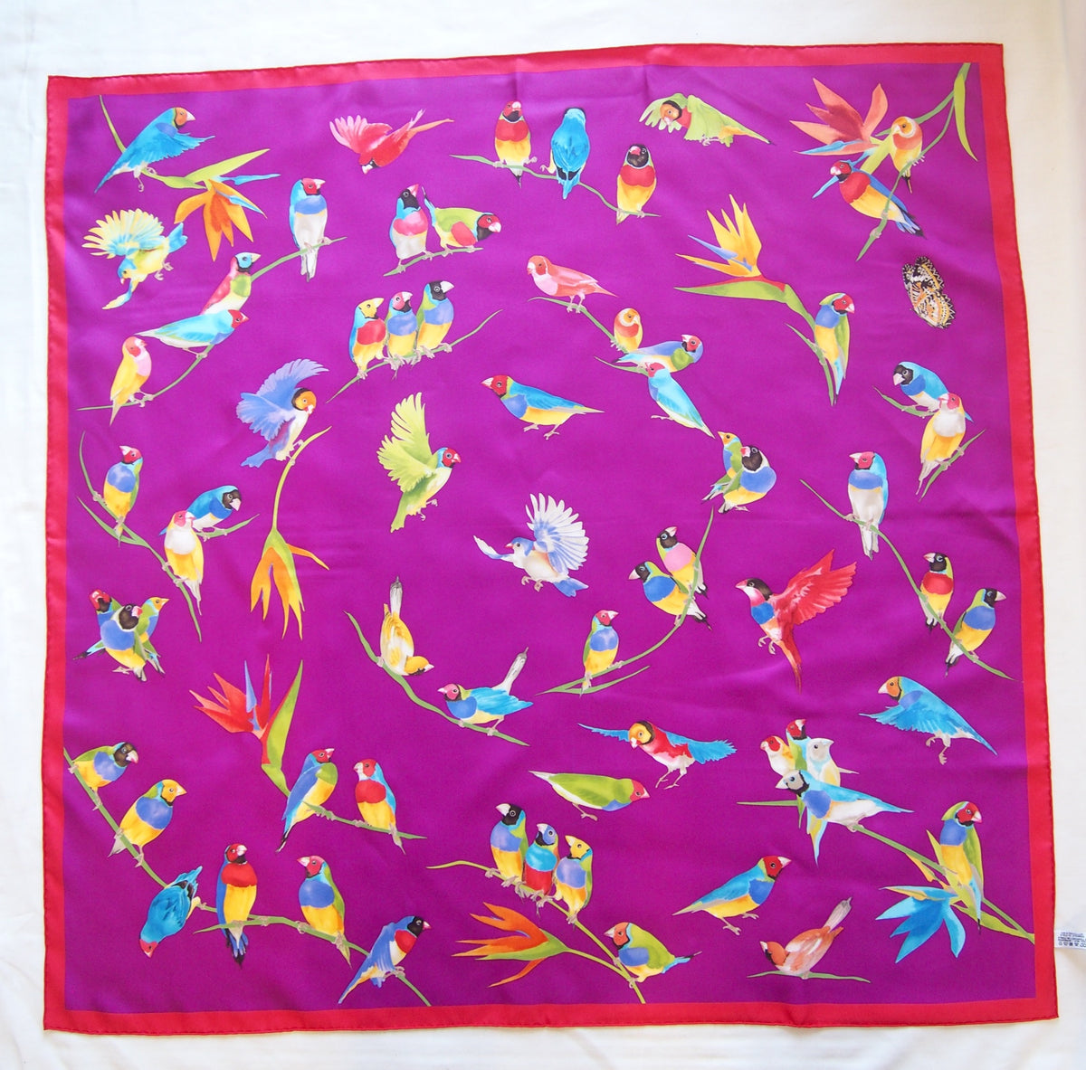 Patek Philippe 100% silk Scarf - Le Papillon - In box - Made in Italy