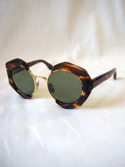 Kaleos Everdeen C-002 acetate tortoiseshell sunglasses - Rare