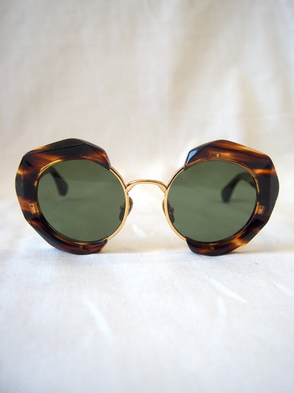 Kaleos Everdeen C-002 acetate tortoiseshell sunglasses - Rare