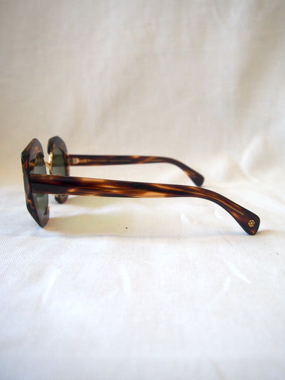 Kaleos Everdeen C-002 acetate tortoiseshell sunglasses - Rare