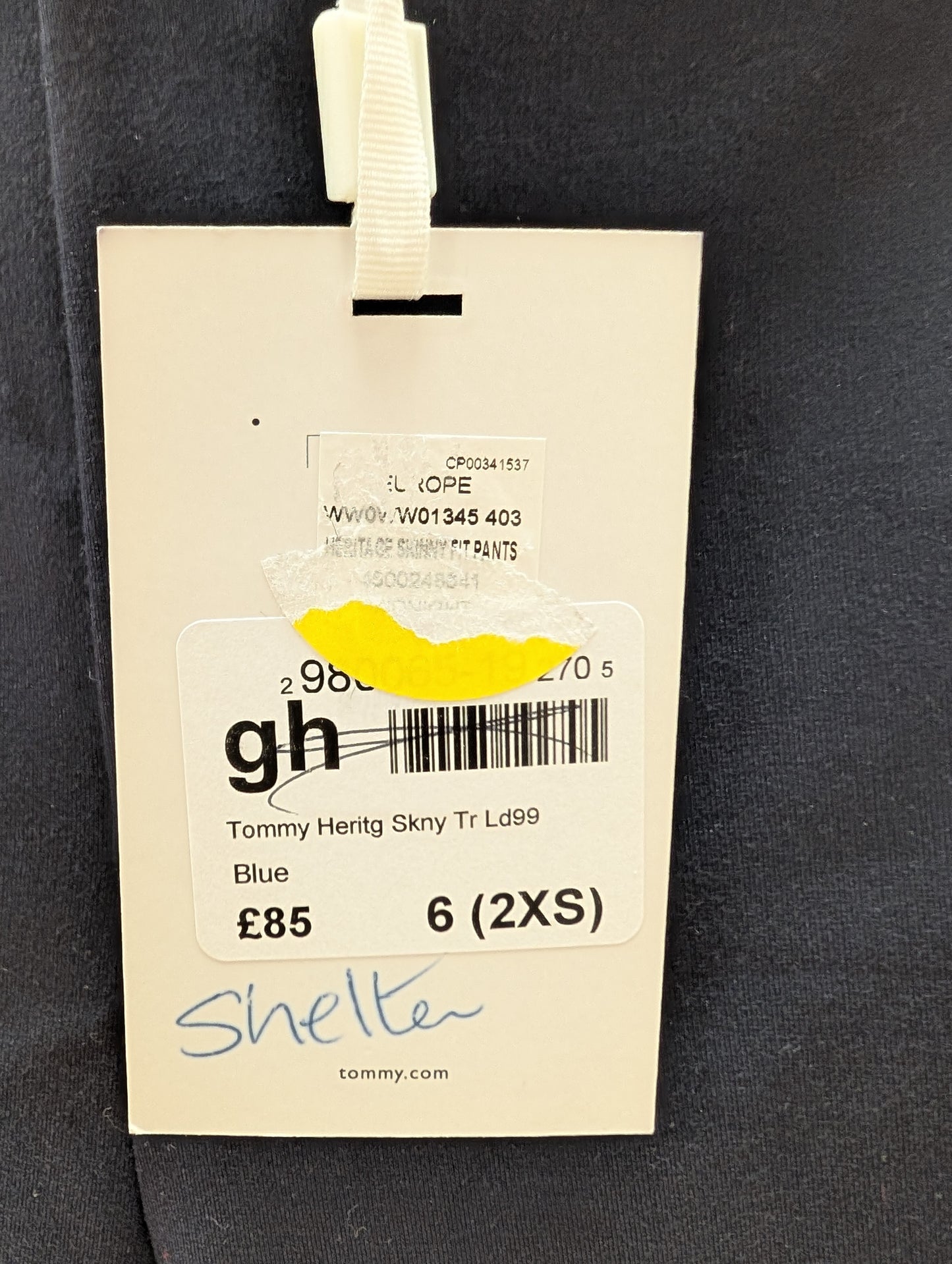 BNWT Tommy Hilfiger Navy Trousers Size 6