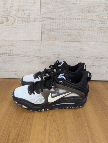 Nike KD 15 Black/White/Blue Refuge Basketball Shoes Men's DC1975-101 Brooklyn Size 6.5