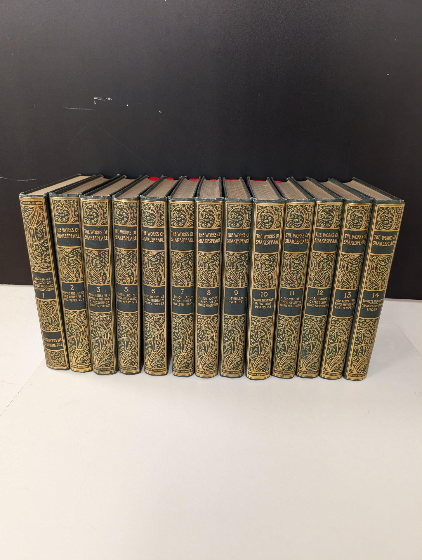 The Works of Shakespeare Vol 1-3, 5-14 - Graham Publishing