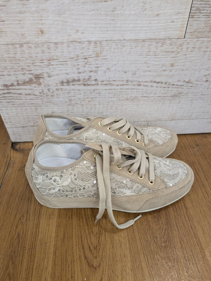 Igi & Co. Serena Beige Trainers Size 4