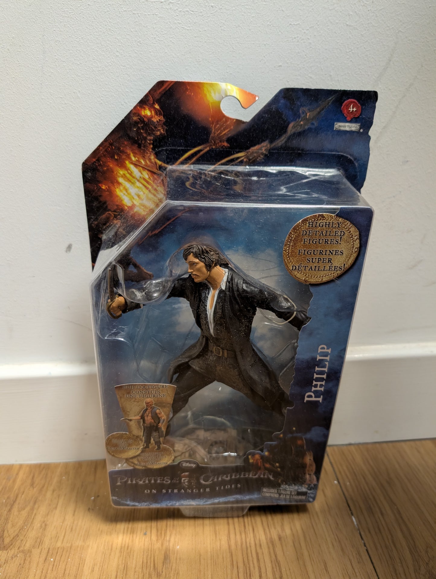 BNIB PHILIP - Pirates of the Carribean: On Stranger Tides 6" Figure