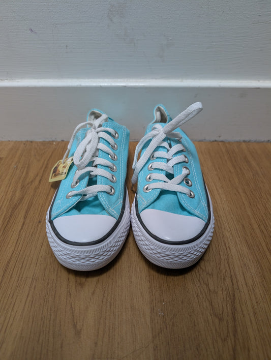 Converse Chuck Taylor All Star Teal Low Top Sneakers Size 3