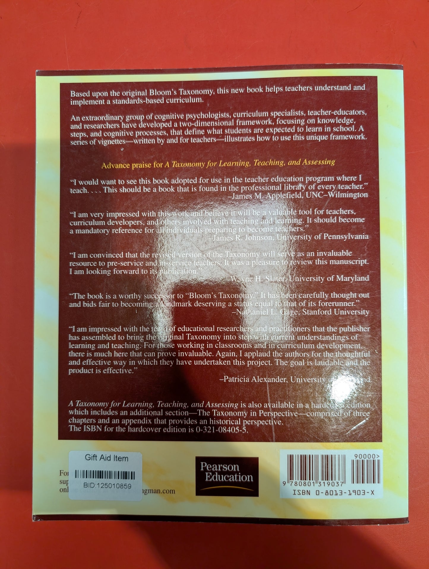 A Taxonomy for Learning, Teaching, and Assessing: A Revision of Bloom's Taxonomy of Educational Objectives