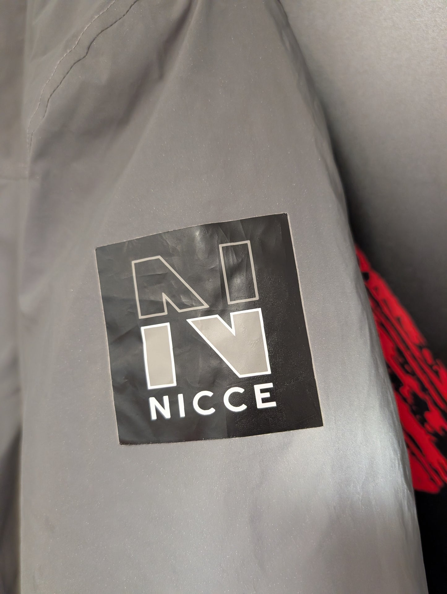 NICCE Reflecta White/Grey Parka Jacket Size M