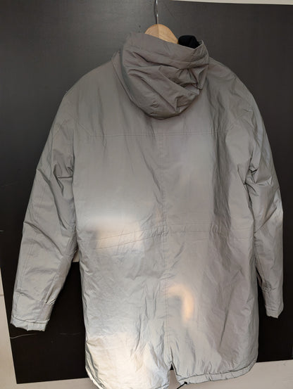 NICCE Reflecta White/Grey Parka Jacket Size M