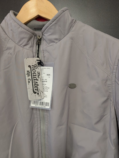 BNWT Roadster Light Grey Bomber Jacket Size L