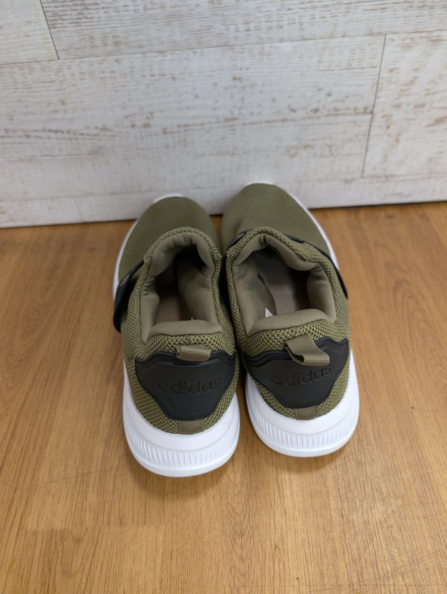 Adidas Dark Green Cloudfoam Comfort Trainers Size 11.5