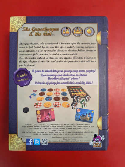 The Grasshopper and The Ant: Tales and Games IV Board Game