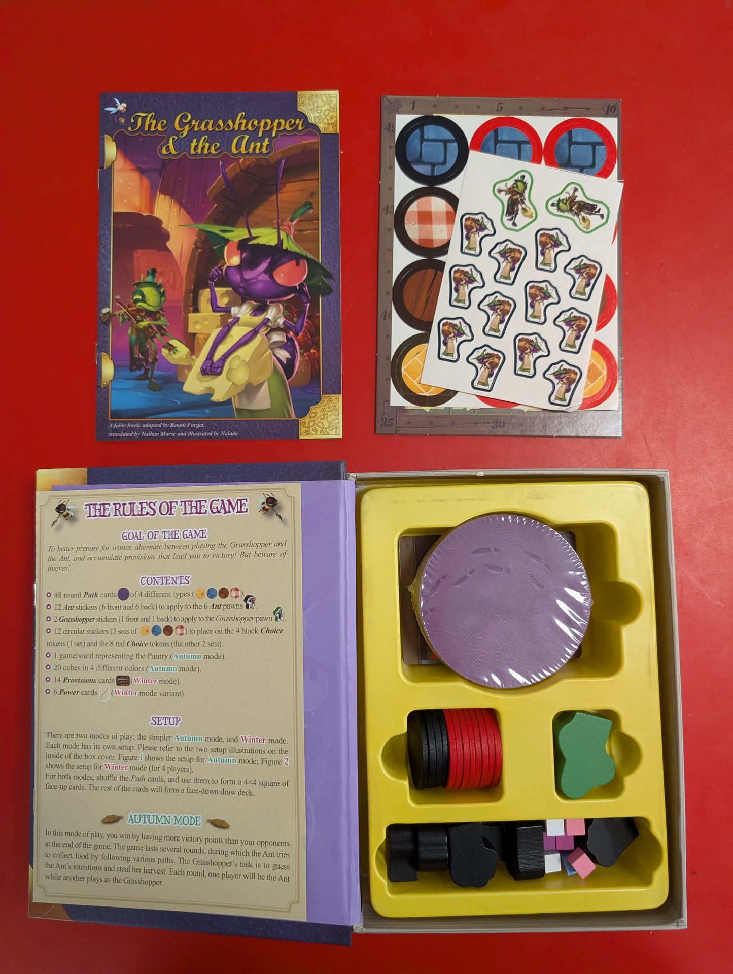 The Grasshopper and The Ant: Tales and Games IV Board Game
