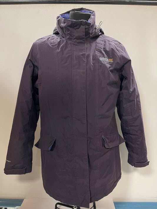 Regatta Purple Rain Jacket Size 16