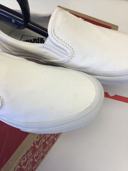 Vans Classic Slip-On True White Size 4.5